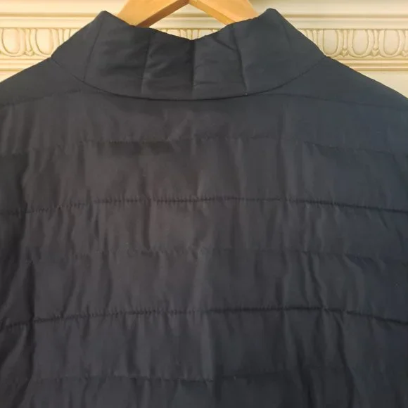 J Jill Women's Black Quilted Puffer Coat Size XL - Picture 3 of 11